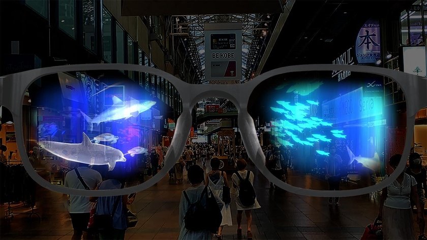 ソラ水族館での「NrealLight」の活用