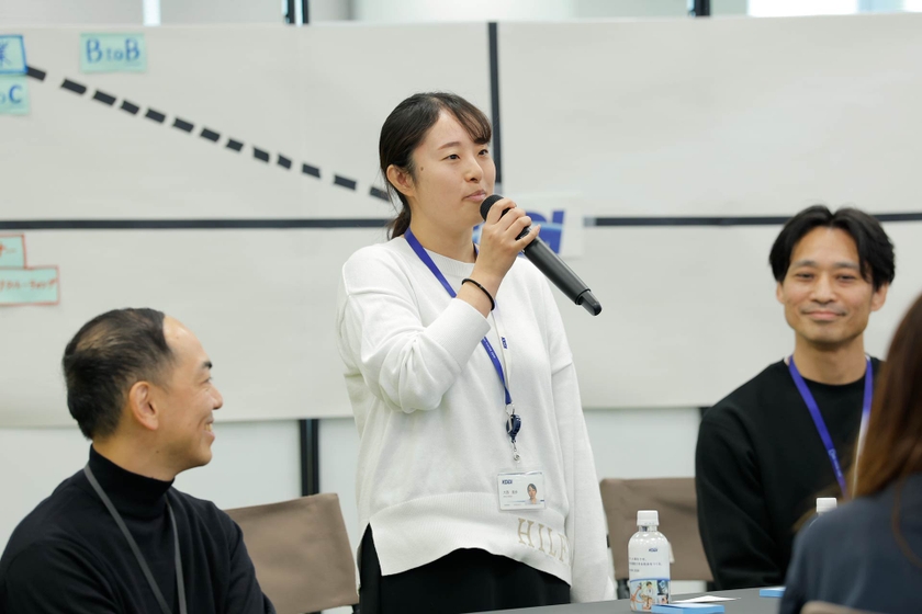 KDDI 経営管理本部 IR部 大西 里歩