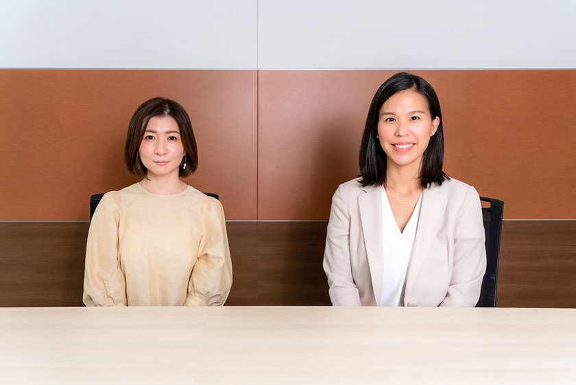 KDDI DXデザイン部 岸田智美（左）、B.ステファニー（右）