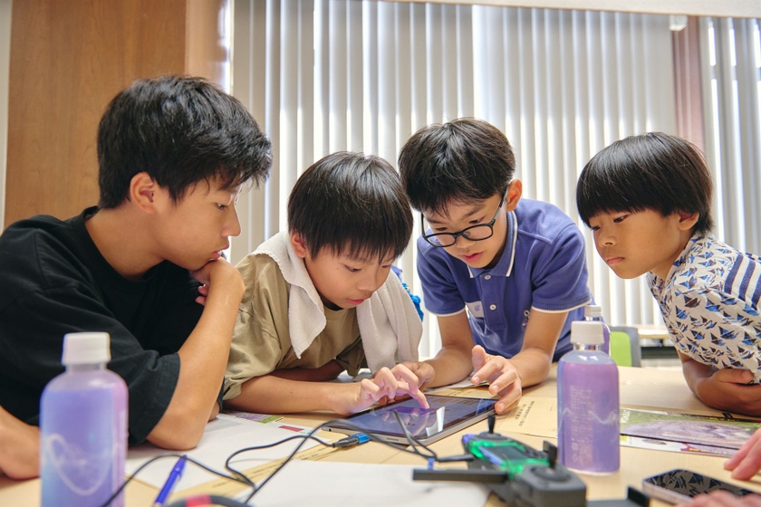 初めてあった子どもたちも目標に向けて協力し合う